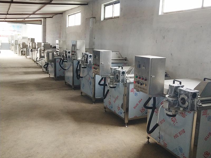 翻轉(zhuǎn)出料半自動油炸機