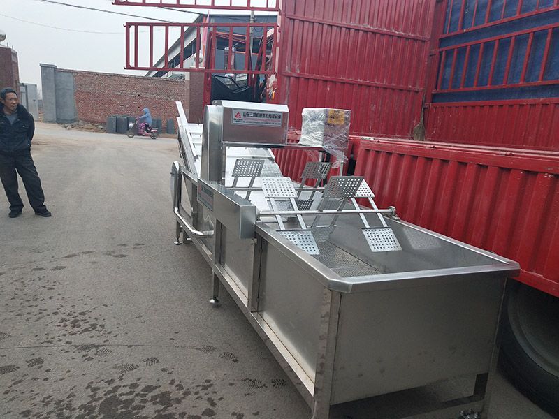 山東多功能蔬菜氣泡清洗機